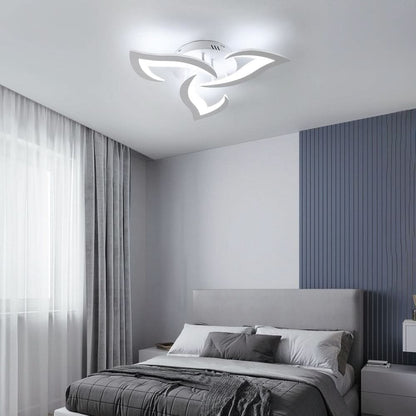 Skorter | Modern Flower-Shaped LED Ceiling Light for Home Décor