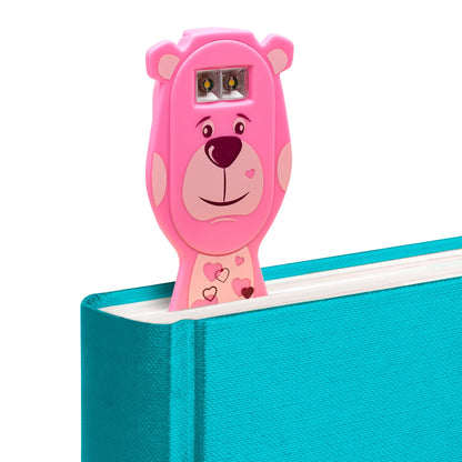 Skorter | Flexilight Pal Led Bookmark Reading Light - Rechargeable Bear Clip Lamp For Readers & Writers