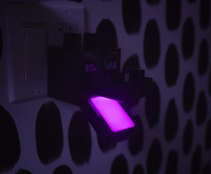 Skorter | Ukonic Minecraft Purple Ender Dragon Night Light | LED Ambient Light with Automatic Dusk to Dawn Sensor