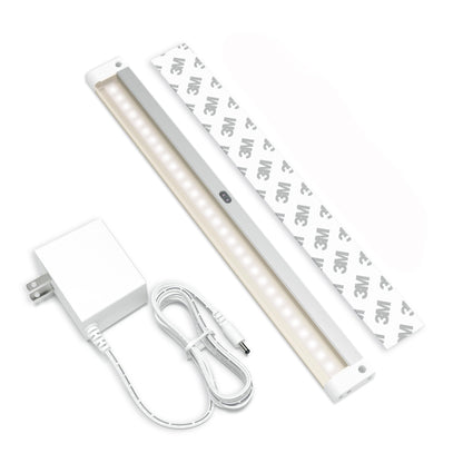 Skorter | Eshine LED Under Cabinet Lighting Set, 12In Dimmable, Warm White (3000K), Touchless Control