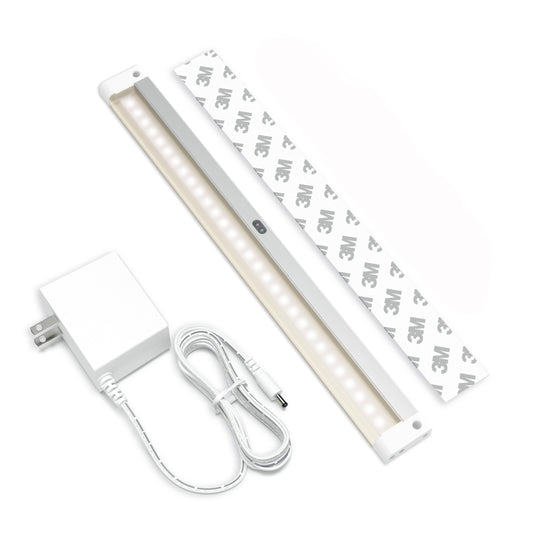 Skorter | Eshine LED Under Cabinet Lighting Set, 12In Dimmable, Warm White (3000K), Touchless Control