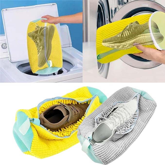 Skorter | Shoe Washing Bag | Durable, Water-Resistant & Ideal for Sneakers and Sports Shoes Cleaning