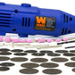 Skørter | Variable speed rotary tool set with 100-piece accessory included