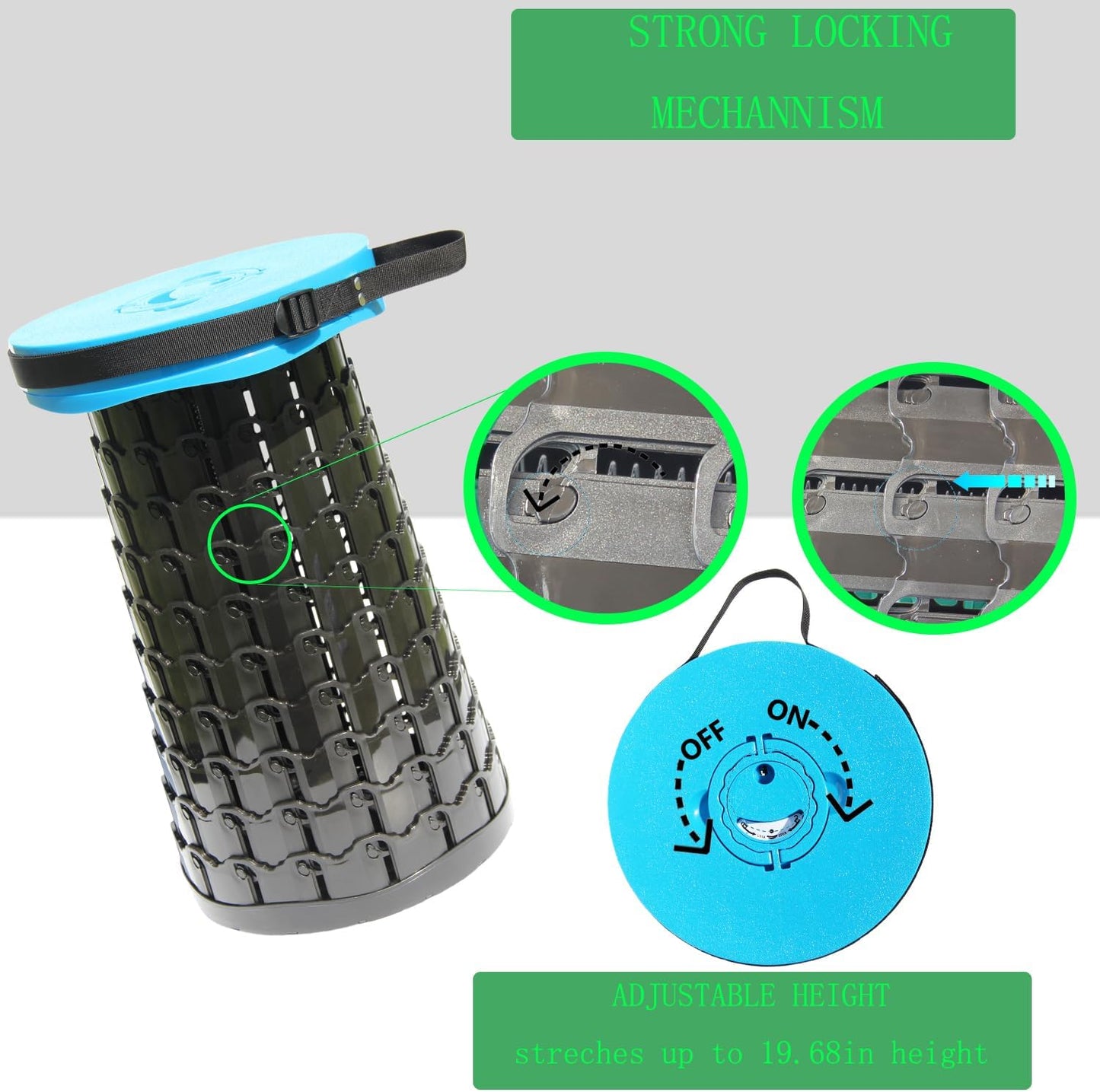 Skorter | Collapsible Stool with Cushion – SitMax