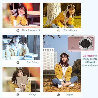 Skorter | 4K Compact Digital Camera with 58MP Photos and 16X Zoom – Lumora