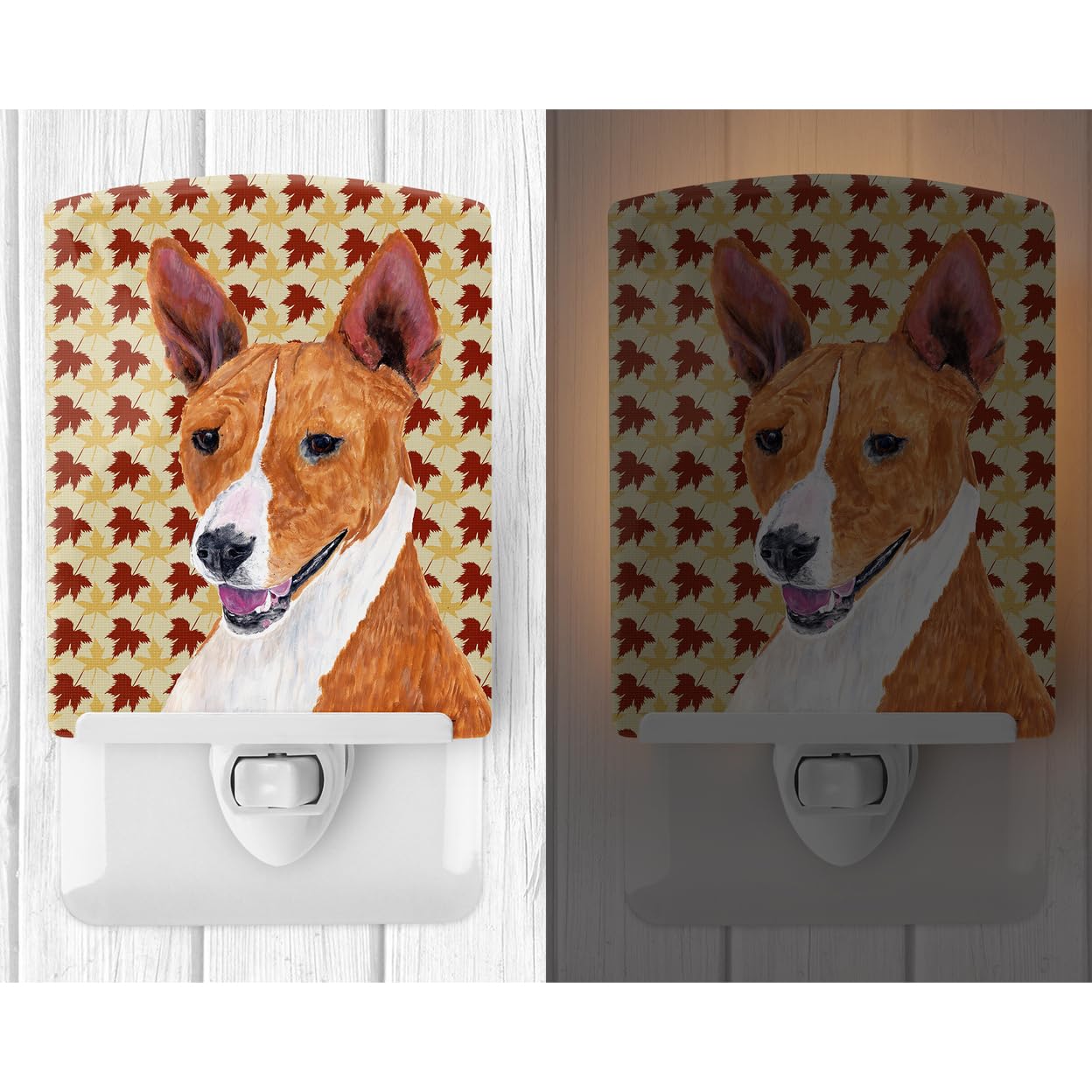 Skorter | Caroline'S Treasures Basenji Night Lamp - Ceramic, Ul-certified, 6X4X3, Multiple colors