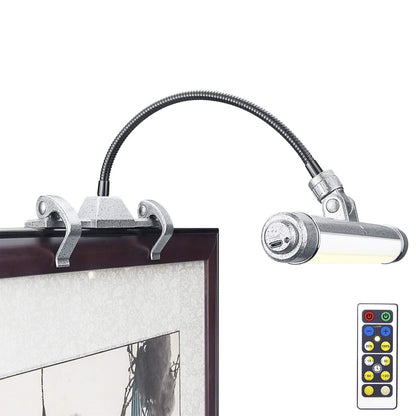 Skorter | Luxsway Wireless Picture Frame LED Lights, Rechargeable Art Display, 28 LEDs, 3 Modes, Silver