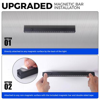 Skorter | Barrina T5 Grow Light, Full Spectrum Led Plant Lighting, 1Ft, 5000K, 4 Packs, Magnetic Installation