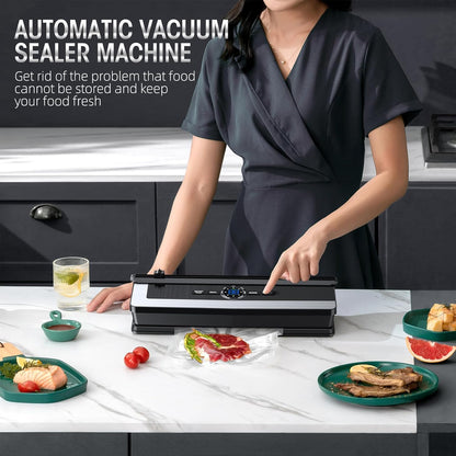Skorter | 8-in-1 Vacuum Sealer with Built-in Cutter