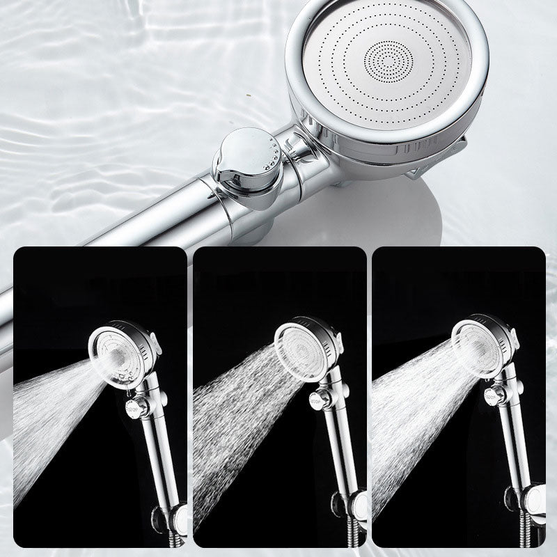 Skorter | Super high pressure shower head 3 spray adjustable water flow round shower head