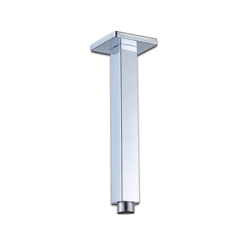 Skorter | Black Square Fest Shower Head Modern Style Wall Mounted Shower Head