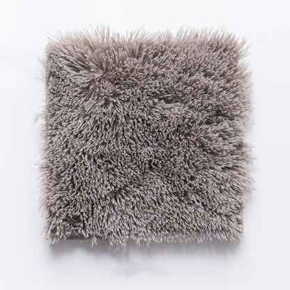 Skorter | Bedroom Carpet Tiles Solid Square Shag Stain Resistant Carpet Tiles