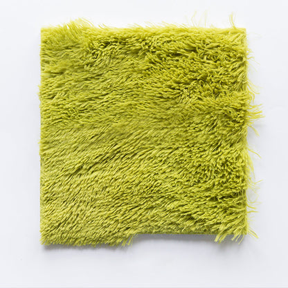 Skorter | Bedroom Carpet Tiles Solid Square Shag Stain Resistant Carpet Tiles