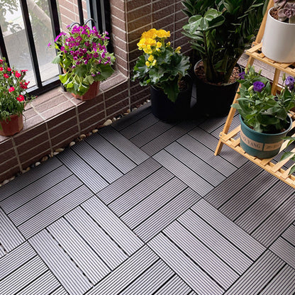 Skorter | Corrosion-resistant Wood Floor Modern Style Square Outdoor Wood Floor