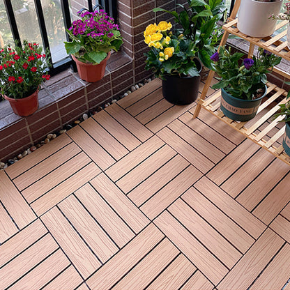 Skorter | Corrosion-resistant Wood Floor Modern Style Square Outdoor Wood Floor