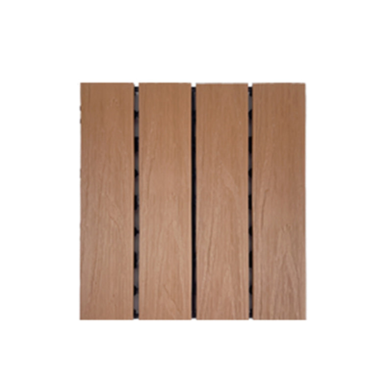 Skorter | Corrosion-resistant Wood Floor Modern Style Square Outdoor Wood Floor