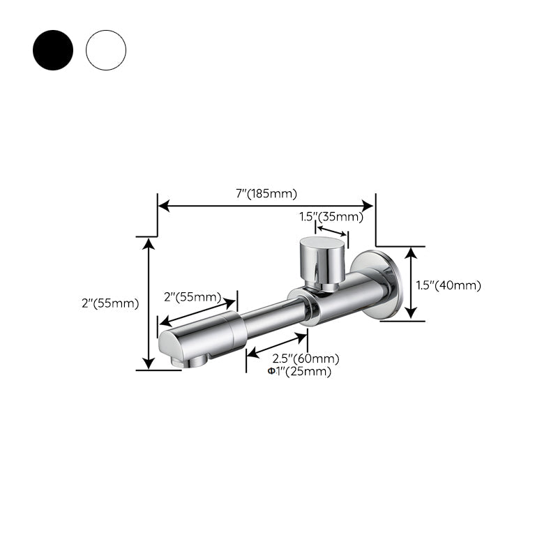 Skorter | Widely used wall-mounted bathroom sink faucet cross handle low arch faucet