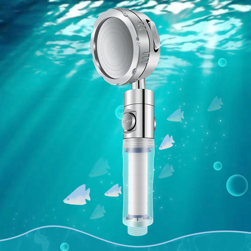 Skorter | Bathroom Shower Head Brass Round Filter Shower Head with Hose