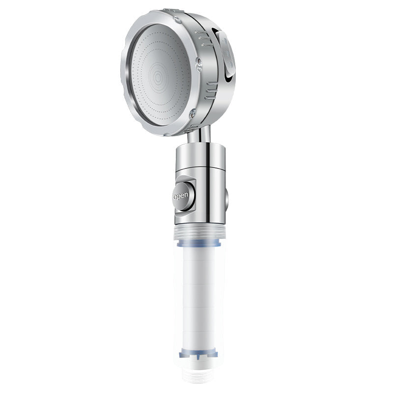 Skorter | Bathroom Shower Head Brass Round Filter Shower Head with Hose