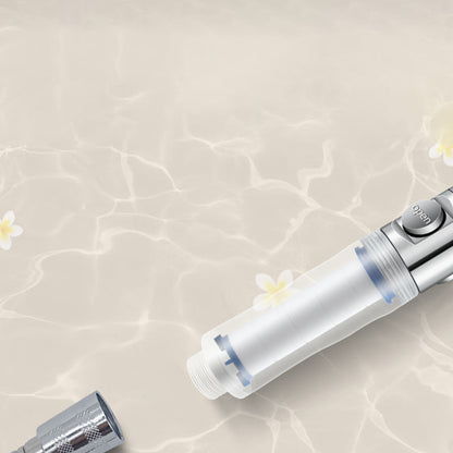 Skorter | Bathroom Shower Head Brass Round Filter Shower Head with Hose