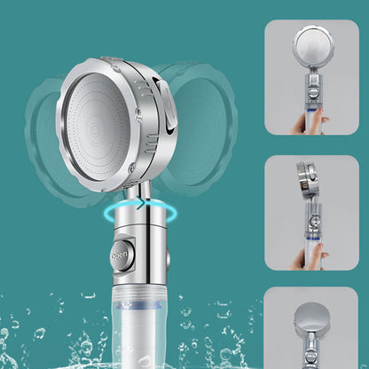Skorter | Bathroom Shower Head Brass Round Filter Shower Head with Hose
