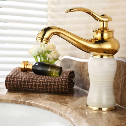 Skorter | Luxury Vessel Faucet Lever Handle Low Arc Vessel Sink Bathroom Faucet
