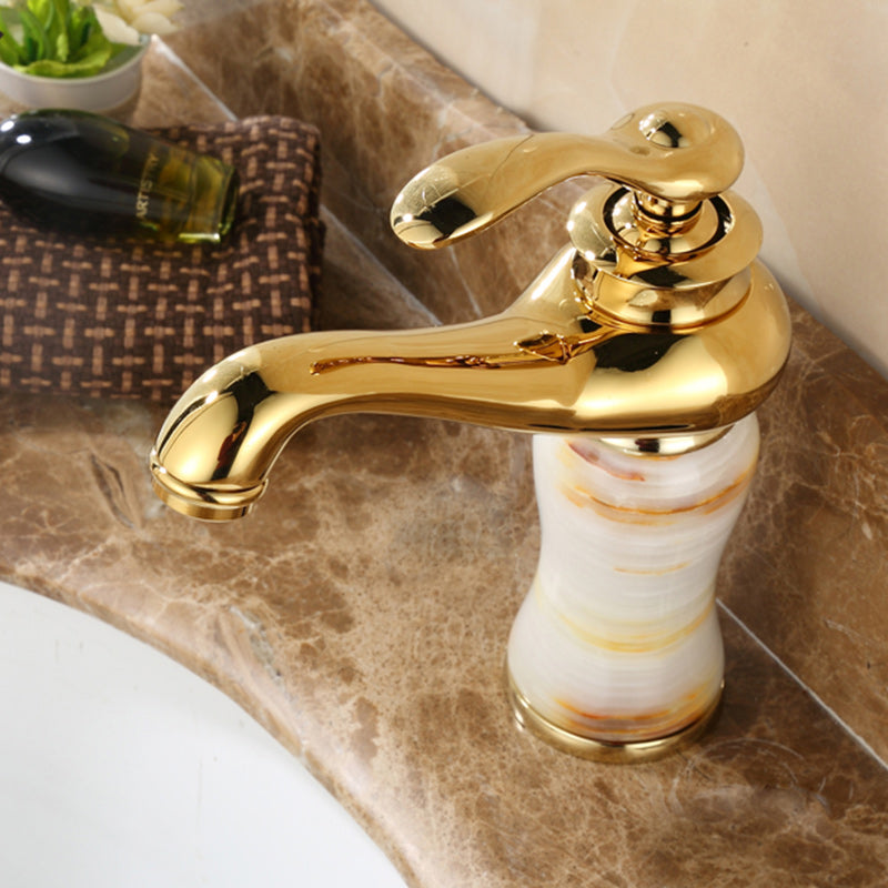 Skorter | Luxury Vessel Faucet Lever Handle Low Arc Vessel Sink Bathroom Faucet