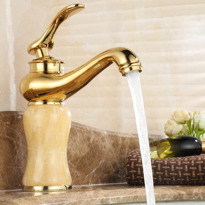 Skorter | Luxury Vessel Faucet Lever Handle Low Arc Vessel Sink Bathroom Faucet