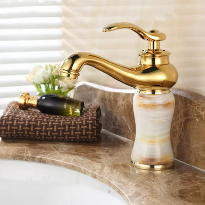 Skorter | Luxury Vessel Faucet Lever Handle Low Arc Vessel Sink Bathroom Faucet