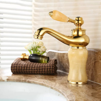Skorter | Luxury Vessel Faucet Lever Handle Low Arc Vessel Sink Bathroom Faucet