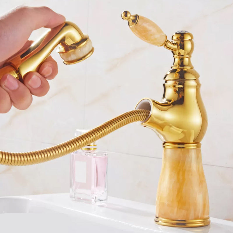 Skorter | Luxury Vessel Faucet Lever Handle Low Arc Vessel Sink Bathroom Faucet