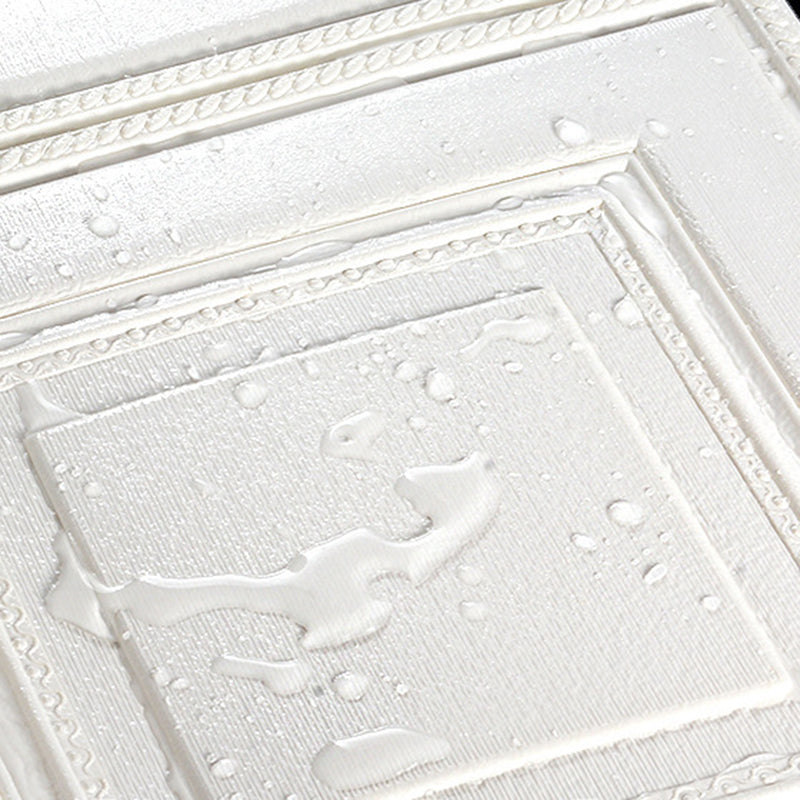 Skorter | Contemporary Wall Shelves 3D Brick Bathroom Wall Panels Set of 2