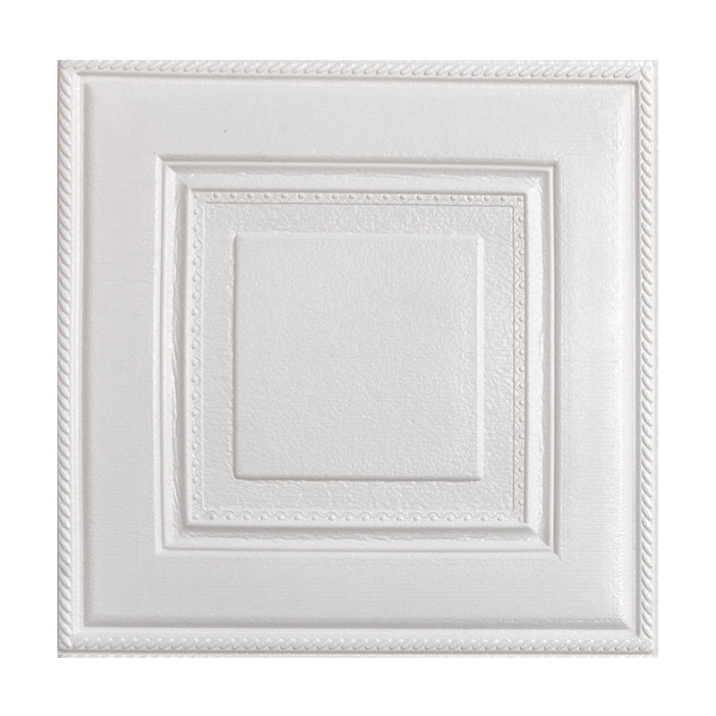 Skorter | Contemporary Wall Shelves 3D Brick Bathroom Wall Panels Set of 2