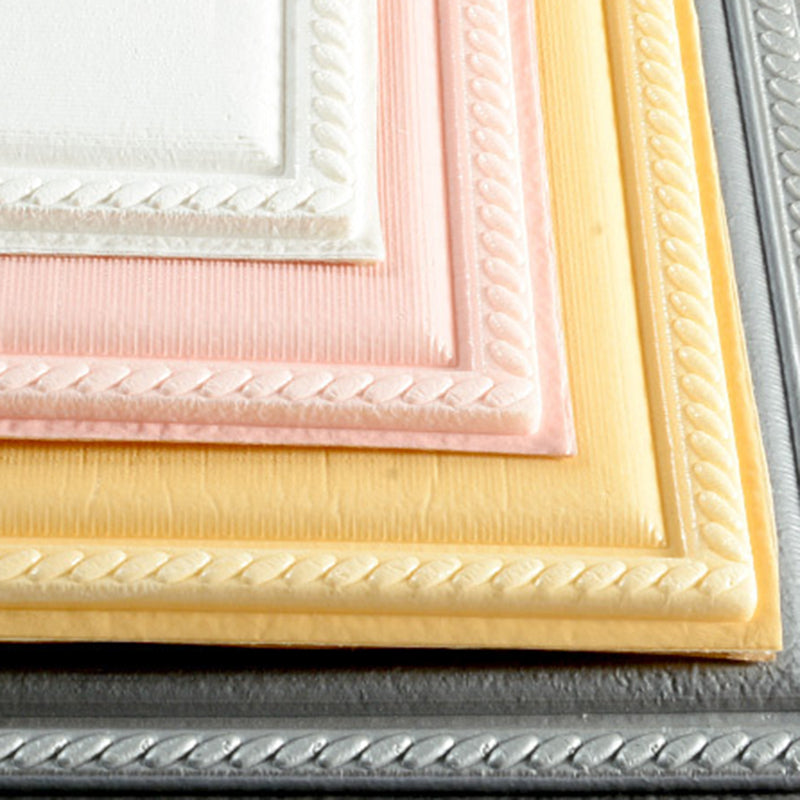 Skorter | Contemporary Wall Shelves 3D Brick Bathroom Wall Panels Set of 2