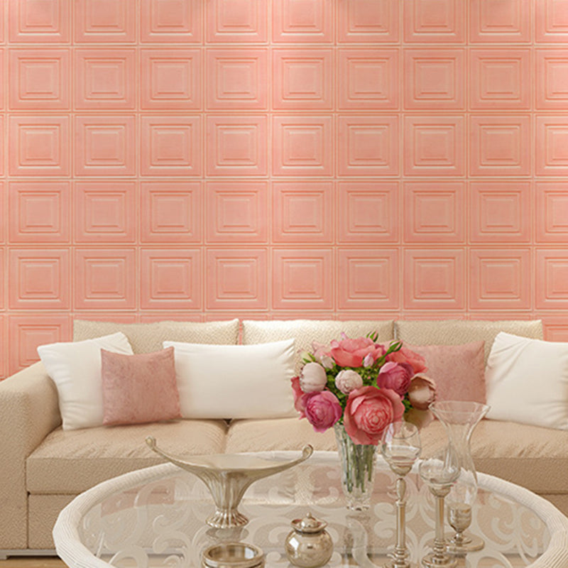 Skorter | Contemporary Wall Shelves 3D Brick Bathroom Wall Panels Set of 2