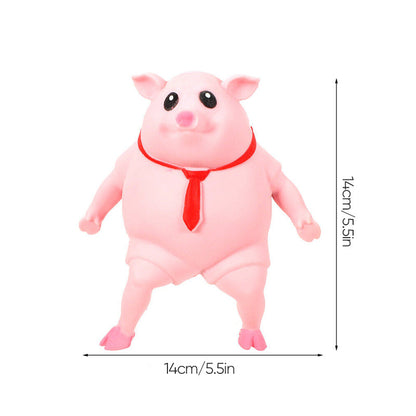 Skorter | Creative Decompression Pink Pig Toy
