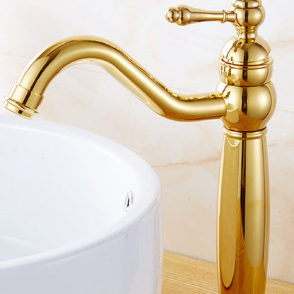 Skorter | Glam Vessel Faucet Swivel Spout Lever Handle Sink Faucet