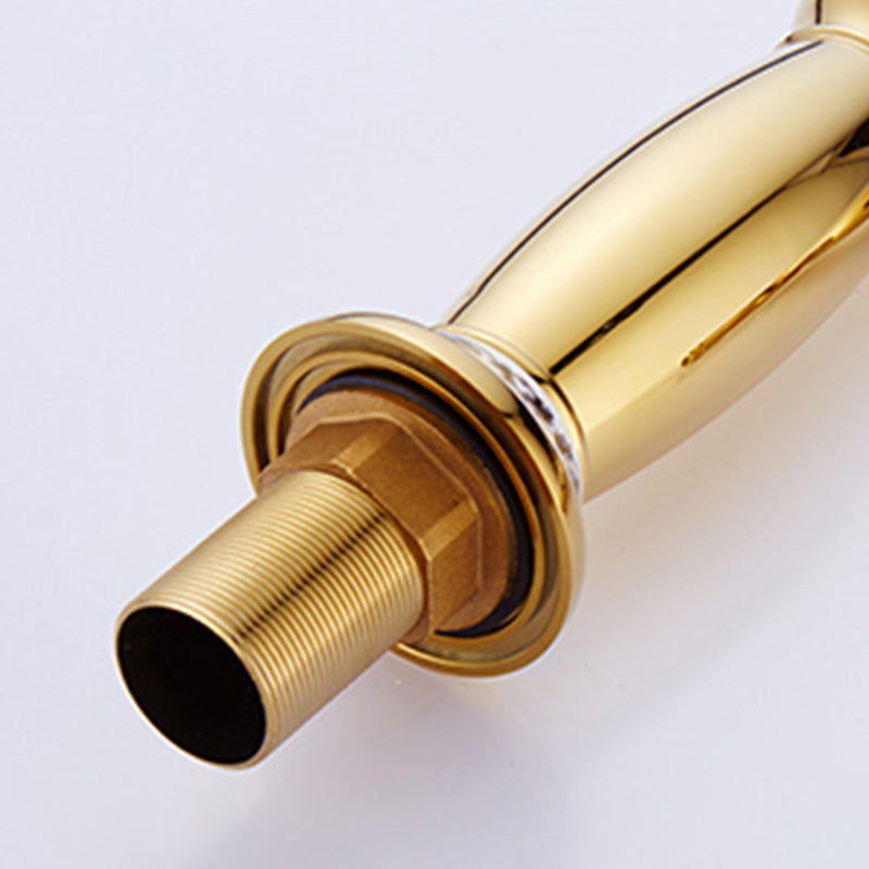 Skorter | Glam Vessel Faucet Swivel Spout Lever Handle Sink Faucet