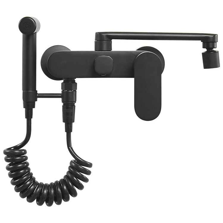 Skorter | Metal Bathtub Faucet Trim Contemporary Lever Handle Bathtub Faucet Trim