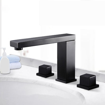 Skorter | Traditional Roman Bathtub Faucet Set Copper Fixed Deck Mount with Handles