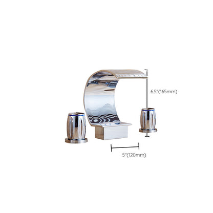 Skorter | Traditional Roman Bathtub Faucet Set Copper Fixed Deck Mount with Handles