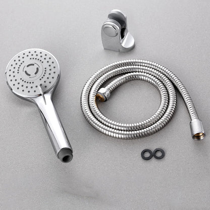Skorter | Contemporary Handheld Shower Head Adjustable Spray Pattern Silver Shower Head