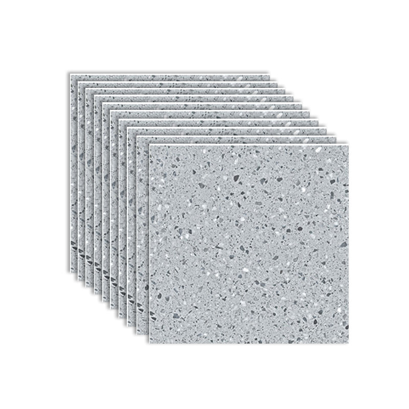 Skorter | Modern PVC Peel and Stick Tile Floor Marble Look Mold Resistant Vinyl Tiles