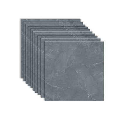 Skorter | Modern PVC Peel and Stick Tile Floor Marble Look Mold Resistant Vinyl Tiles