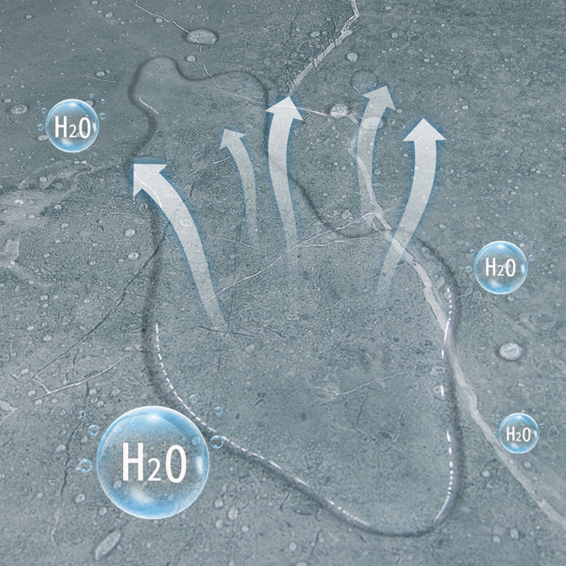 Skorter | Modern PVC Peel and Stick Tile Floor Marble Look Mold Resistant Vinyl Tiles