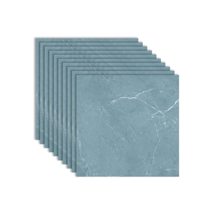 Skorter | Modern PVC Peel and Stick Tile Floor Marble Look Mold Resistant Vinyl Tiles