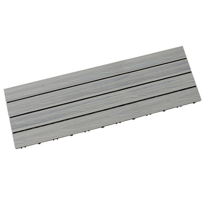 Skorter | Deck Plank drilled hardwood tiles exterior flooring