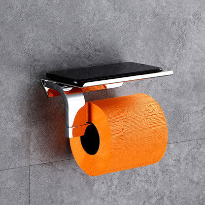 Skorter | Contemporary Bathroom Accessories Hardware Set in Silver with Soap Dish