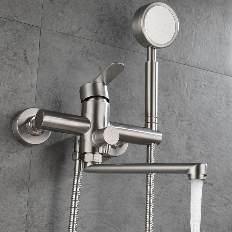 Skorter | Bathroom Bathtub Faucet Lever Handheld Shower Bathtub Faucet