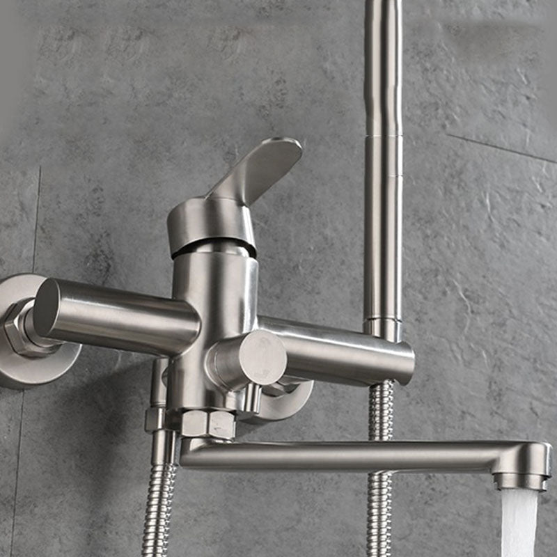 Skorter | Bathroom Bathtub Faucet Lever Handheld Shower Bathtub Faucet